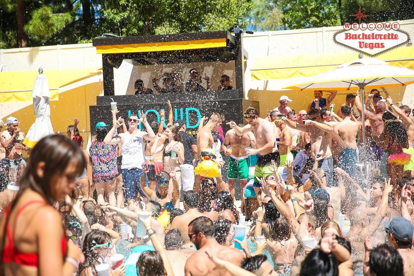 las vegas pool party