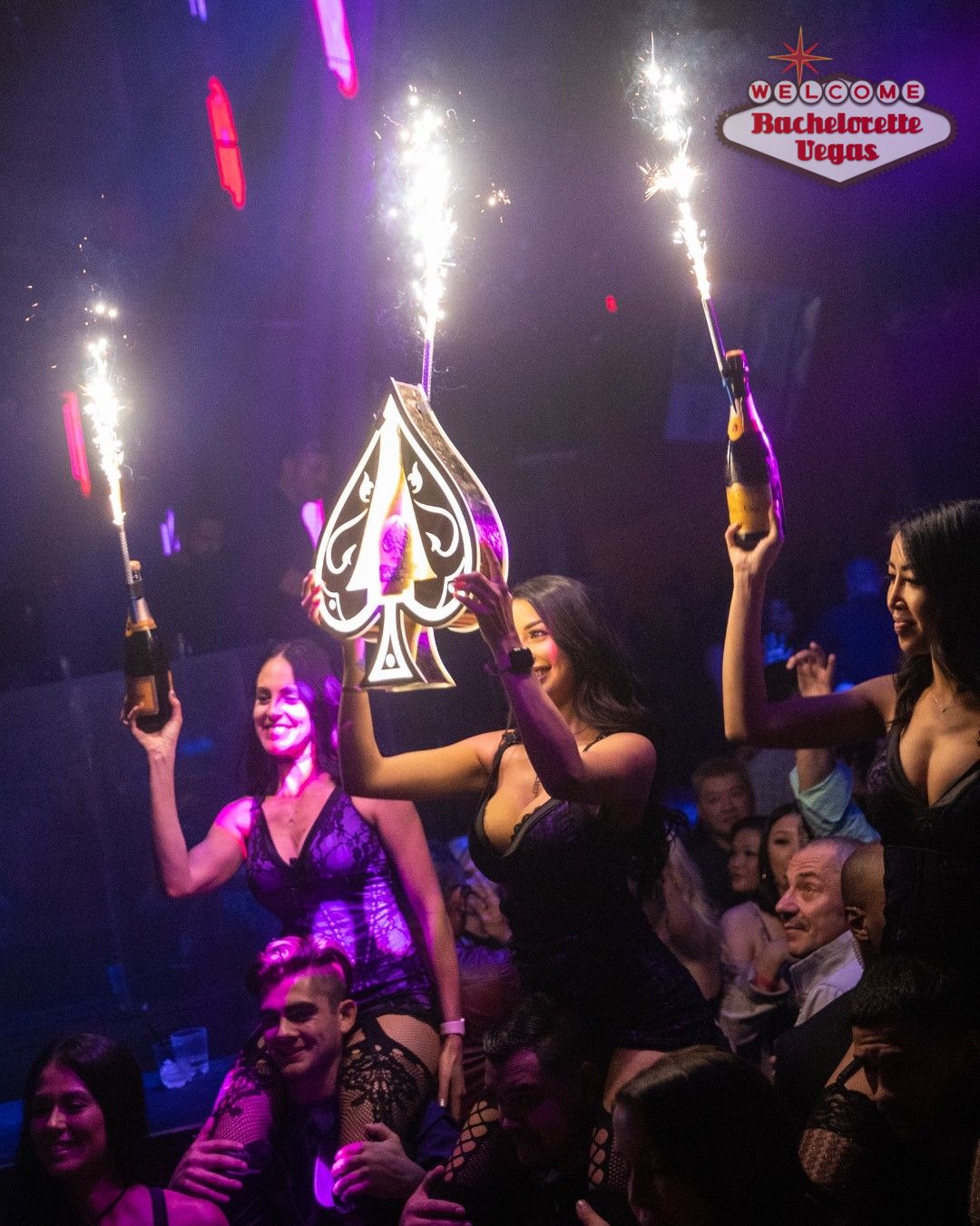 vegas bottle presentation