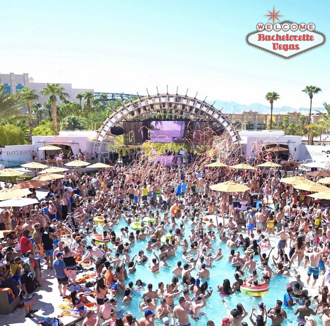 vegas pool party