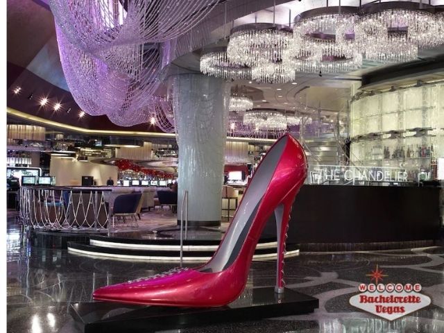 cosmopolitan red slipper